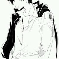 2014黑白经典动漫带字头像