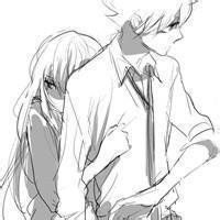 动漫女伤感头像黑白头像个性网