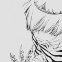 唯美黑白背影动漫头像女生头像