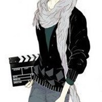 动漫失恋头像黑白男生霸气十足