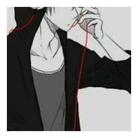 动漫情侣头像唯美黑白头像一对