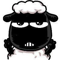 2014黑白经典动漫带字头像