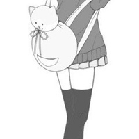 黑白动漫高清头像男生背影头像