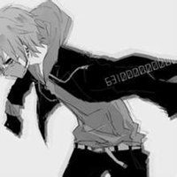 黑白简约唯美动漫头像女生头像