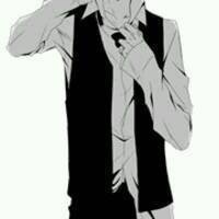 黑白头像女生动漫情侣头像带字