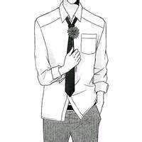 微信头像女生动漫黑白背影头像