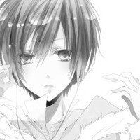 2014黑白经典动漫带字头像