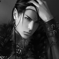 动漫个性情侣头像黑白头像一对