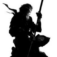 微信头像动漫女生伤感黑白头像