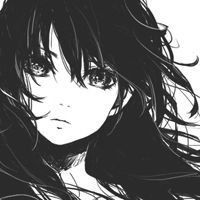 一男一女伤感动漫情侣头像黑白