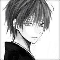 黑白动漫少女背影头像唯美壁纸