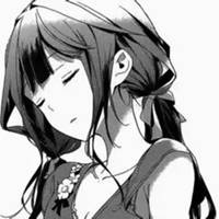 动漫情侣黑白下半身头像各一张