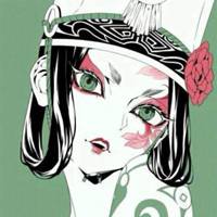 黑白情侣头像男生动漫头像带字