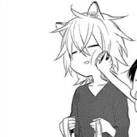 黑白动漫头像高清女生头像一对