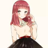 唯美女生动漫头像带字小清新