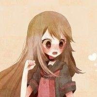 情侣唯美女生动漫头像带字头像