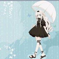 动漫简单美女头像可爱女生