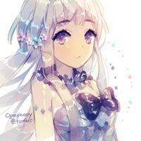 好看唯美女生动漫头像可爱素材