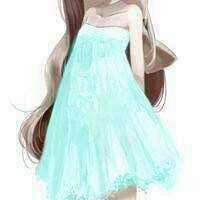 唯美女生动漫头像侧脸头像小清新