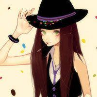 好看唯美女生动漫头像可爱素材