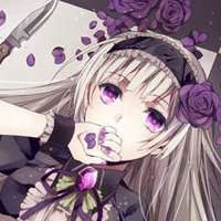 清新唯美女生动漫头像带字伤感