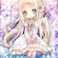 唯美女生动漫头像带字可爱女生