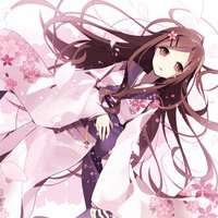 头像唯美女生动漫头像带字