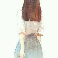 分手唯美女生动漫头像女生