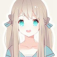 唯美女生动漫头像带字可爱女生