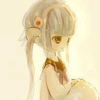 唯美女生动漫黑白头像带字