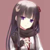 唯美日本和服美女动漫头像