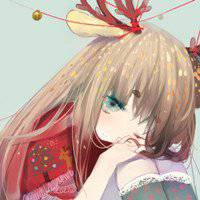 唯美女头像动漫情侣头像带字