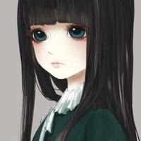 黑白美女动漫头像可爱头像集