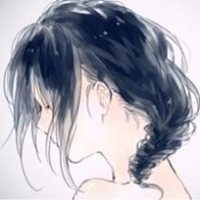 好看唯美女生动漫头像带字头像