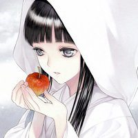 唯孩黑白动漫美女可爱头像女生