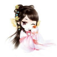 唯美女生动漫头像带字可爱女生