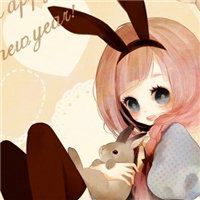 唯美女生动漫头像带字小清新