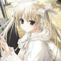 伤感唯美女生动漫头像带字