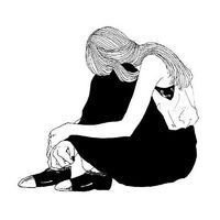 唯美女生动漫头像侧脸头像小清新