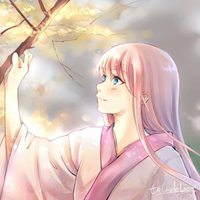 唯美女生动漫头像侧脸头像小清新