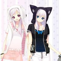 高清动漫美女微信头像唯美