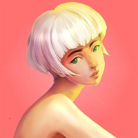 短发美女头像微信动漫头像集