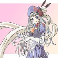 动漫美女长发头像唯美