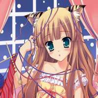 好看唯美女生动漫头像带字头像