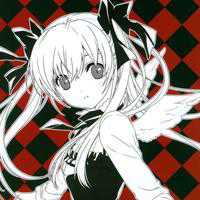 头像动漫唯美带字可爱女孩