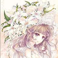 唯美日本和服美女动漫头像