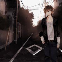 帅气戴口罩动漫男生头像黑白头像