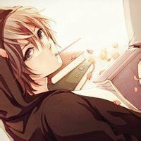 微信头像男生动漫黑白伤感头像带字