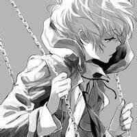 黑白伤感男动漫背影头像男生头像