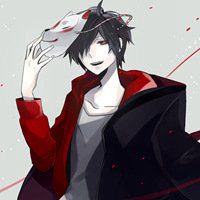 男生动漫头像霸气黑白头像2018